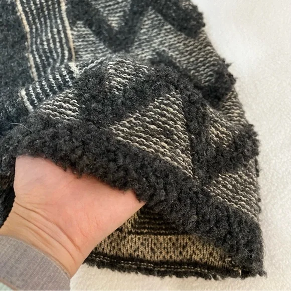 *SOLD* Anthropologie Angel of the North Equinox Gray Open Cardigan Sweater - Picture 10 of 13